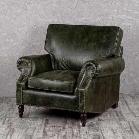 Кресло кожаное Лофт Аристократ (ширина 1070 мм) в Северске - seversk.katalogmebeli.com | фото