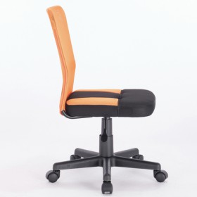 Кресло компактное BRABIX Smart MG-313 (черный, оранжевый) в Северске - seversk.katalogmebeli.com | фото 2