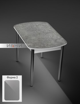 Кухонный стол 1100*700/400 ф 2 Пластик, урбан серый в Северске - seversk.katalogmebeli.com | фото