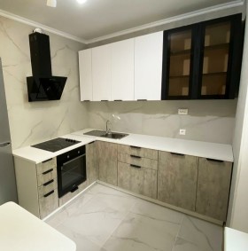 Модульная кухня Норд 3,6 м (Софт даймонд/Камень беж/Венге) в Северске - seversk.katalogmebeli.com | фото 21